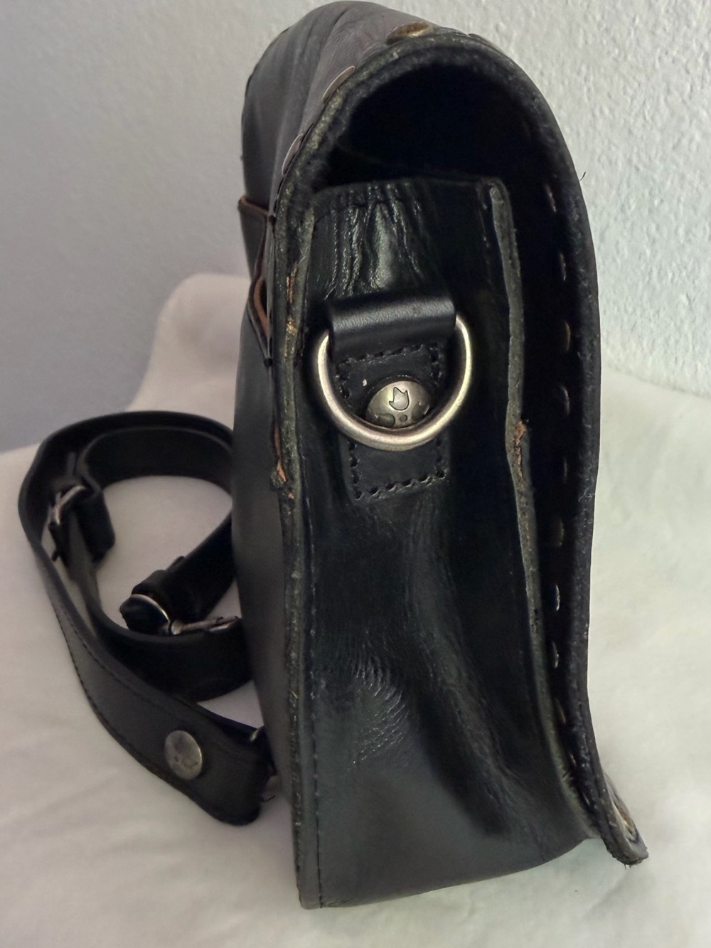 Patricia Nash Black Leather Bag - Picture 4 of 10